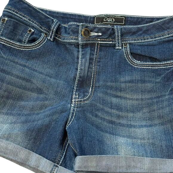 Cato Denim Shorts - Size 10 - Blue with Sparkle Stud Detail on Back Pockets - Picture 2 of 16